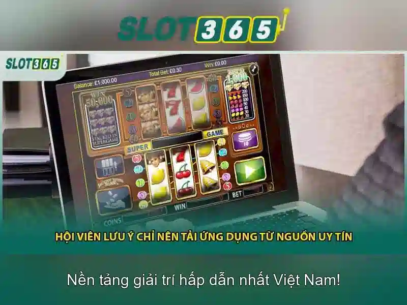 Trải nghiệm chơi slot tại Slot365